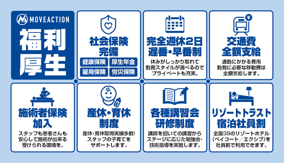 正社員 柔道整復師 接骨院・整骨院 鍼灸整骨院の求人情報イメージ2
